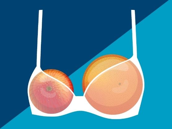 Solarium Point - Every woman's breasts are different in terms of size, shape  and consistency. It's also possible for one breast to be larger than the  other. Get used to how your