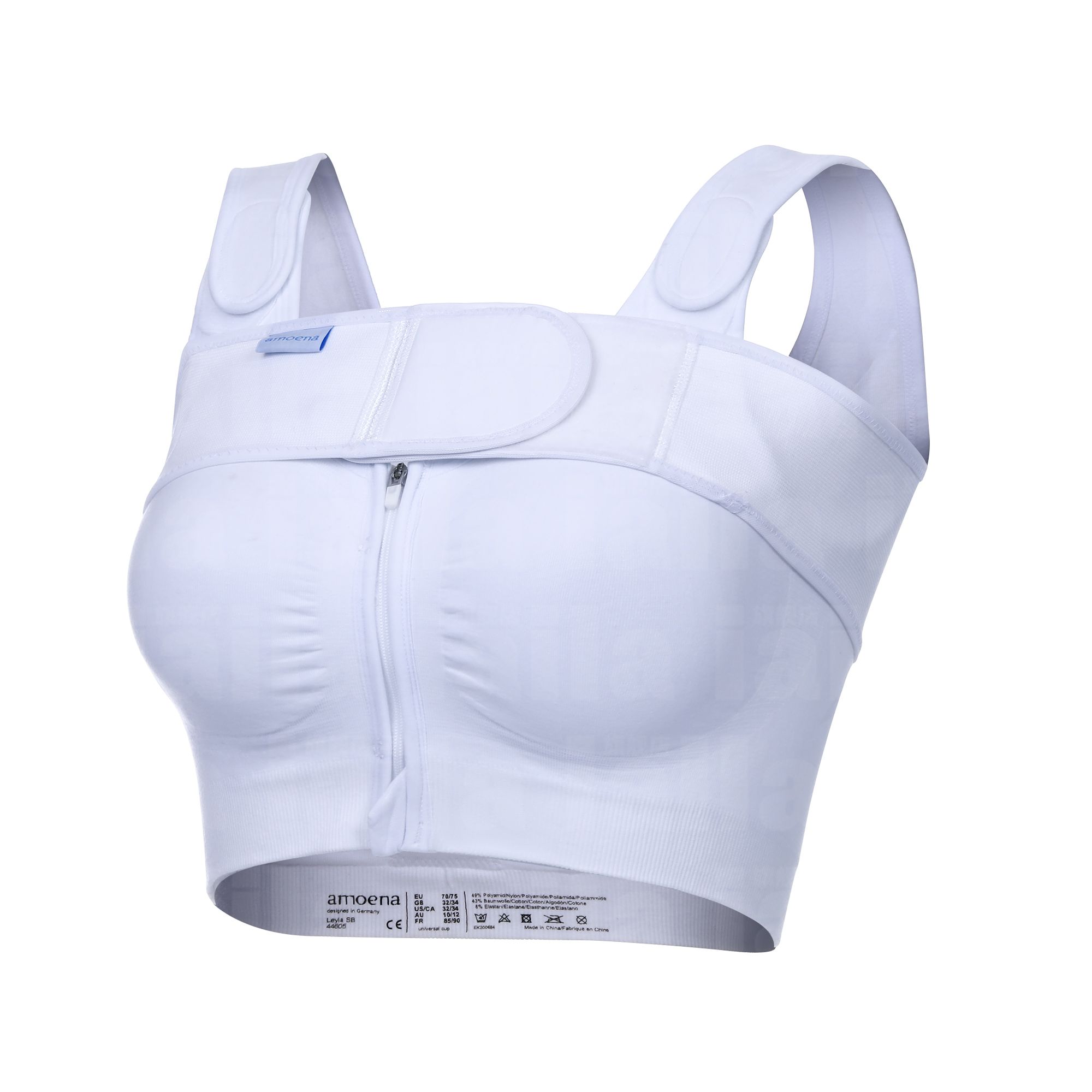 Ems Surgical LP Womens White Medical Bra Size Large