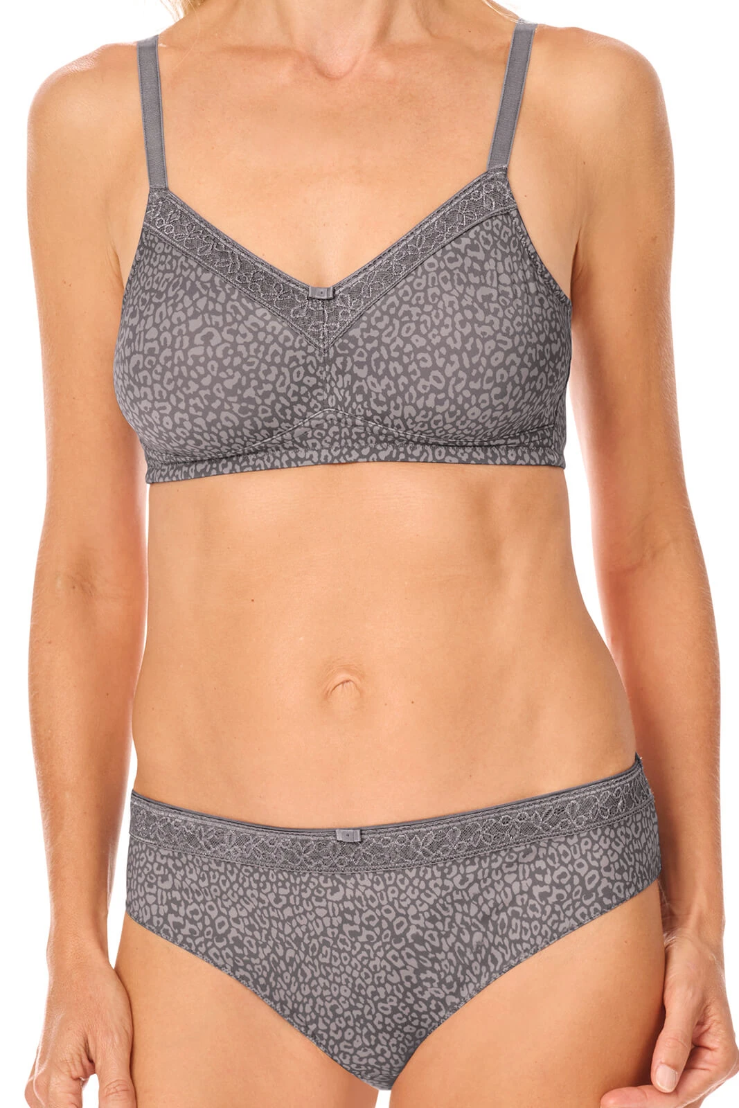 Bliss Underwired Mastectomy Bra - grey, Pocketed Mastectomy Bra, Amoena  Worldwide