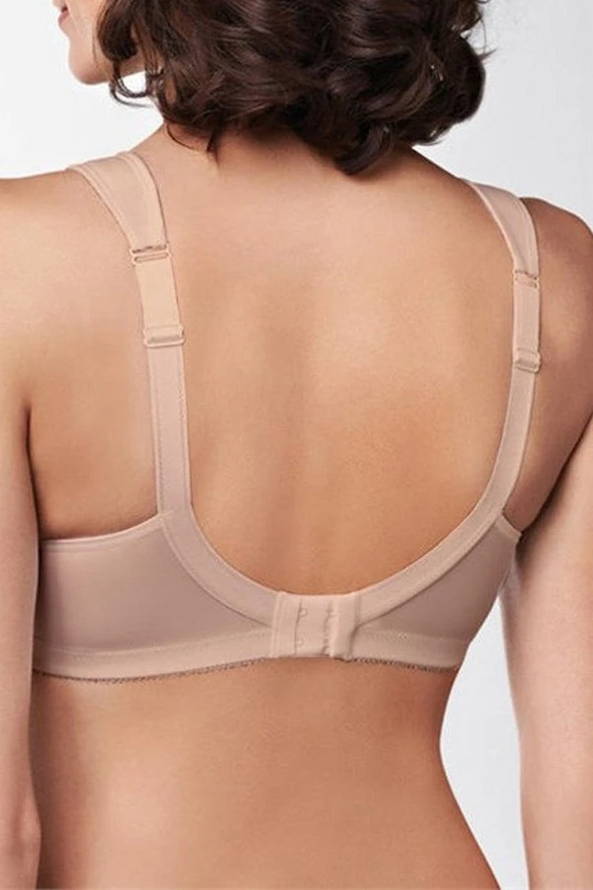 Amoena Ruth Wire-Free Bra, Soft Cup, Size 38D, Nude Ref