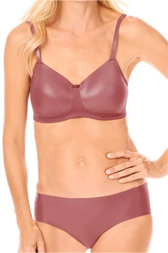 Ivy Non-wired Padded Mastectomy Bra - pink, Pocketed Mastectomy Bra, Amoena  Worldwide