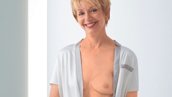 Self Adhesive Silicone Breast Forms Fake Boobs For Mastectomy