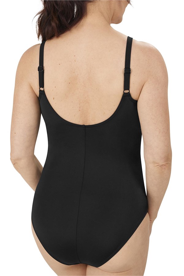 Mykonos One-Piece Swimsuit - black | | Amoena USA | Amoena USA