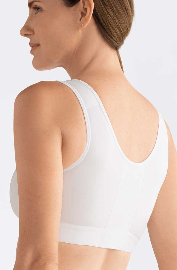 Buy White Sarah Front Closure Soft Mastectomy Bra Online