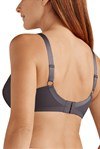 Buy Dark Grey Nancy Non-wired Mastectomy Bra Online