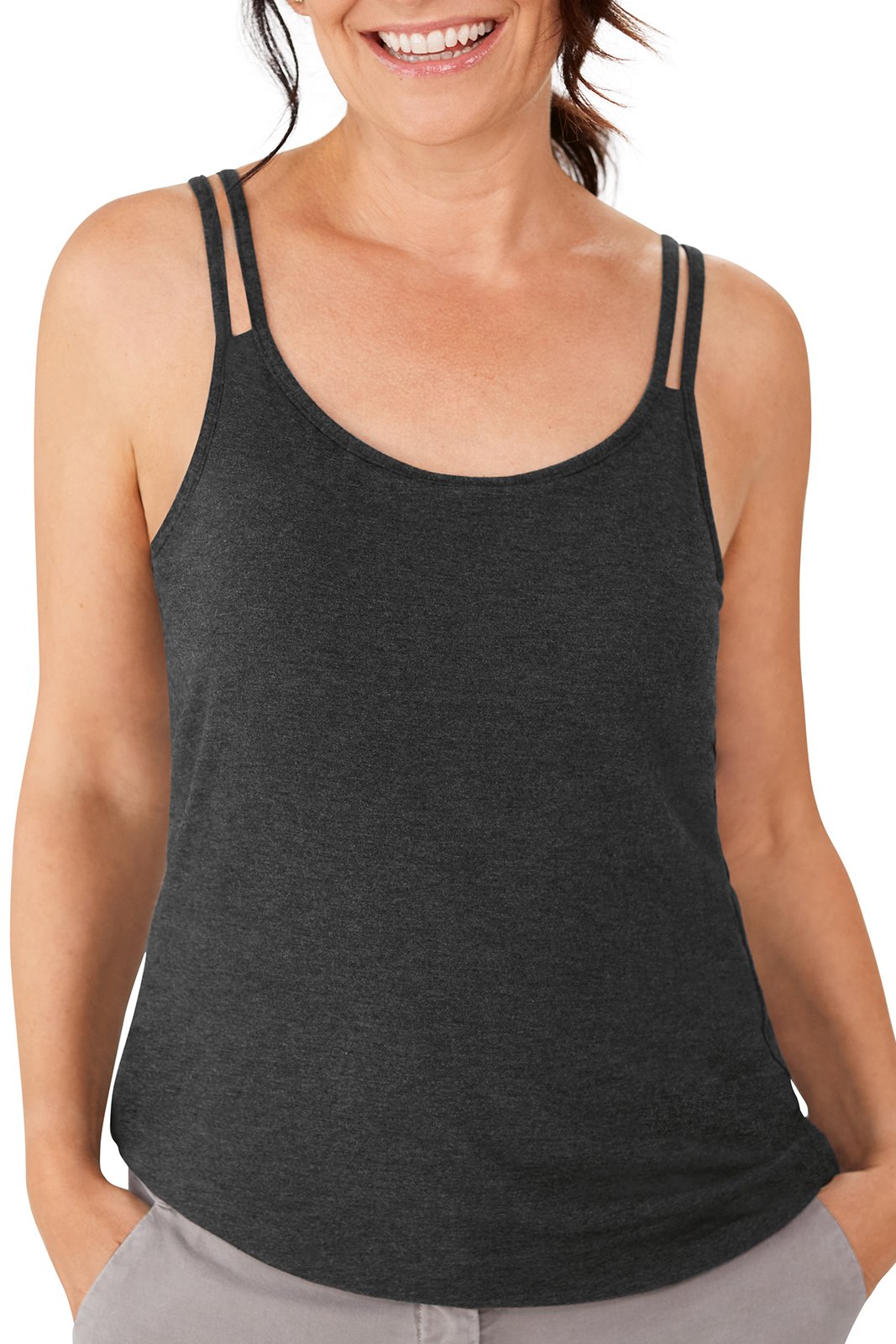 V FOR CITY Camisole for Women with Built-in Shelf Palestine