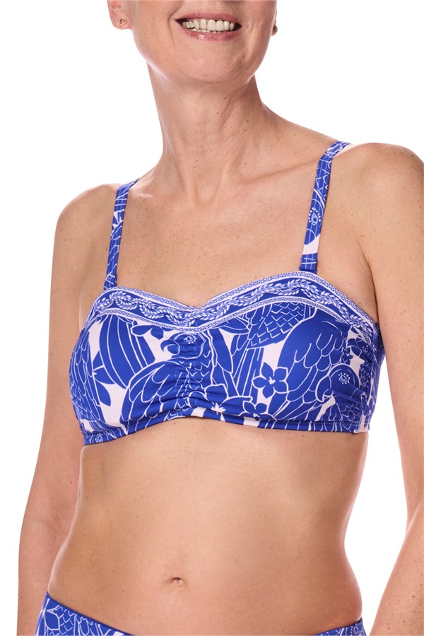 Azores Non-Wired Bandeau Bikini Top