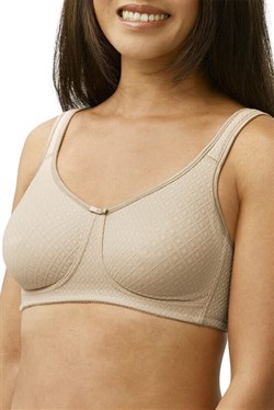 Mira Wire-Free Mastectomy Mastectomy Bra - taupe