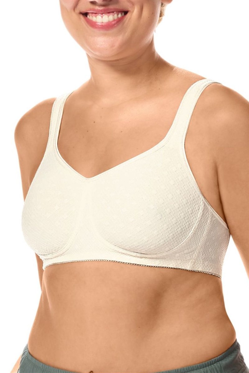Clasique Mastectomy Seamless Sleek Comfort Cotton Bra : :  Clothing, Shoes & Accessories