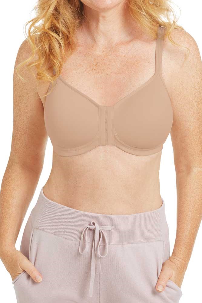 Amoena® Becky Wire-Free Bra  Wire free bras, Post surgery bra