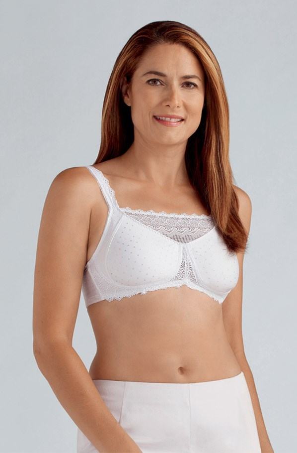 Lara Wire-free Mastectomy Mastectomy Bra-0752 - off white, Amoena Canada